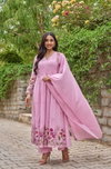 Aarisha By Nsf Chanderi Silk Top With Bottom Dupatta Online Wholesale